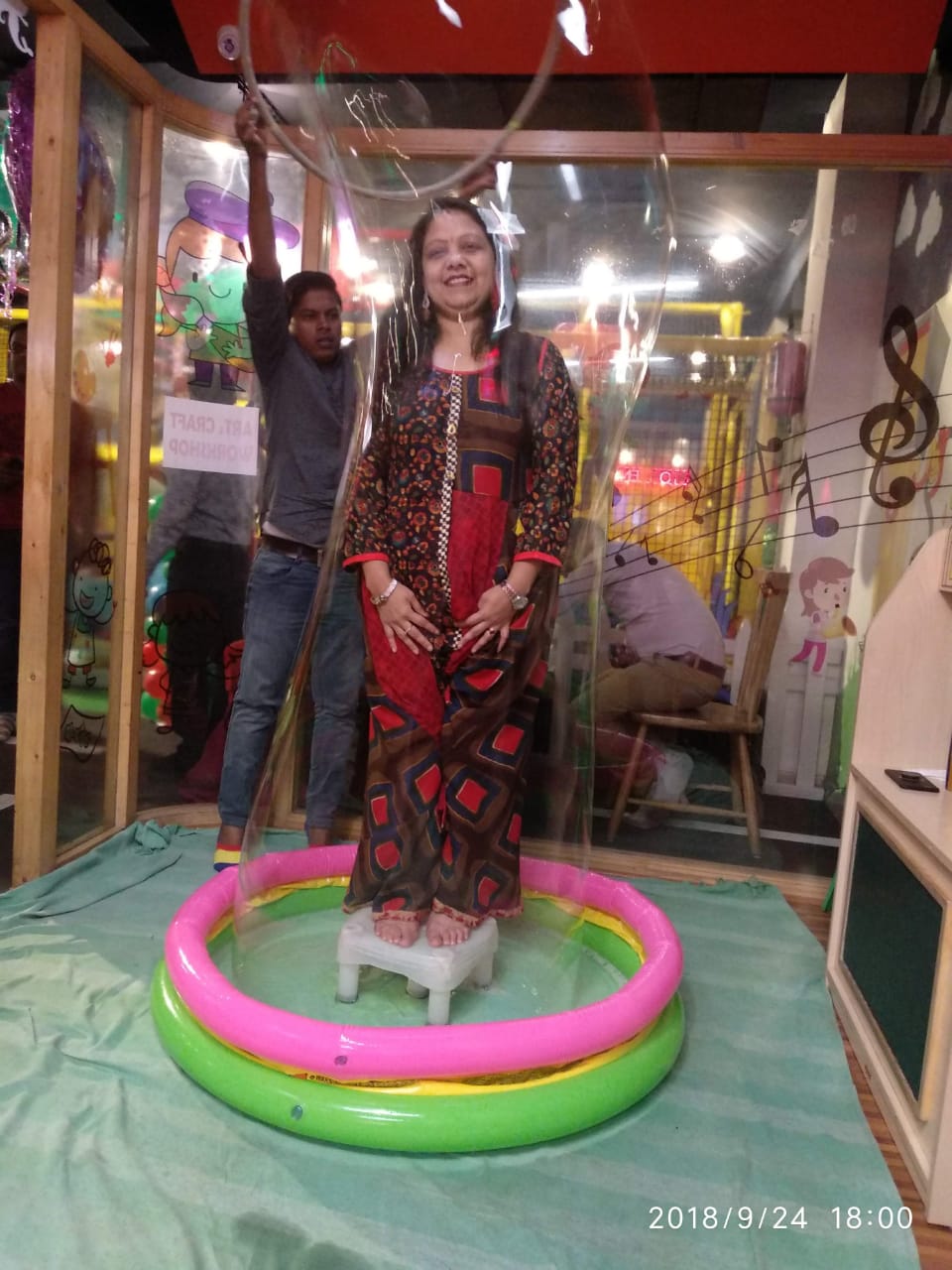  Bubble Act Show in raja park